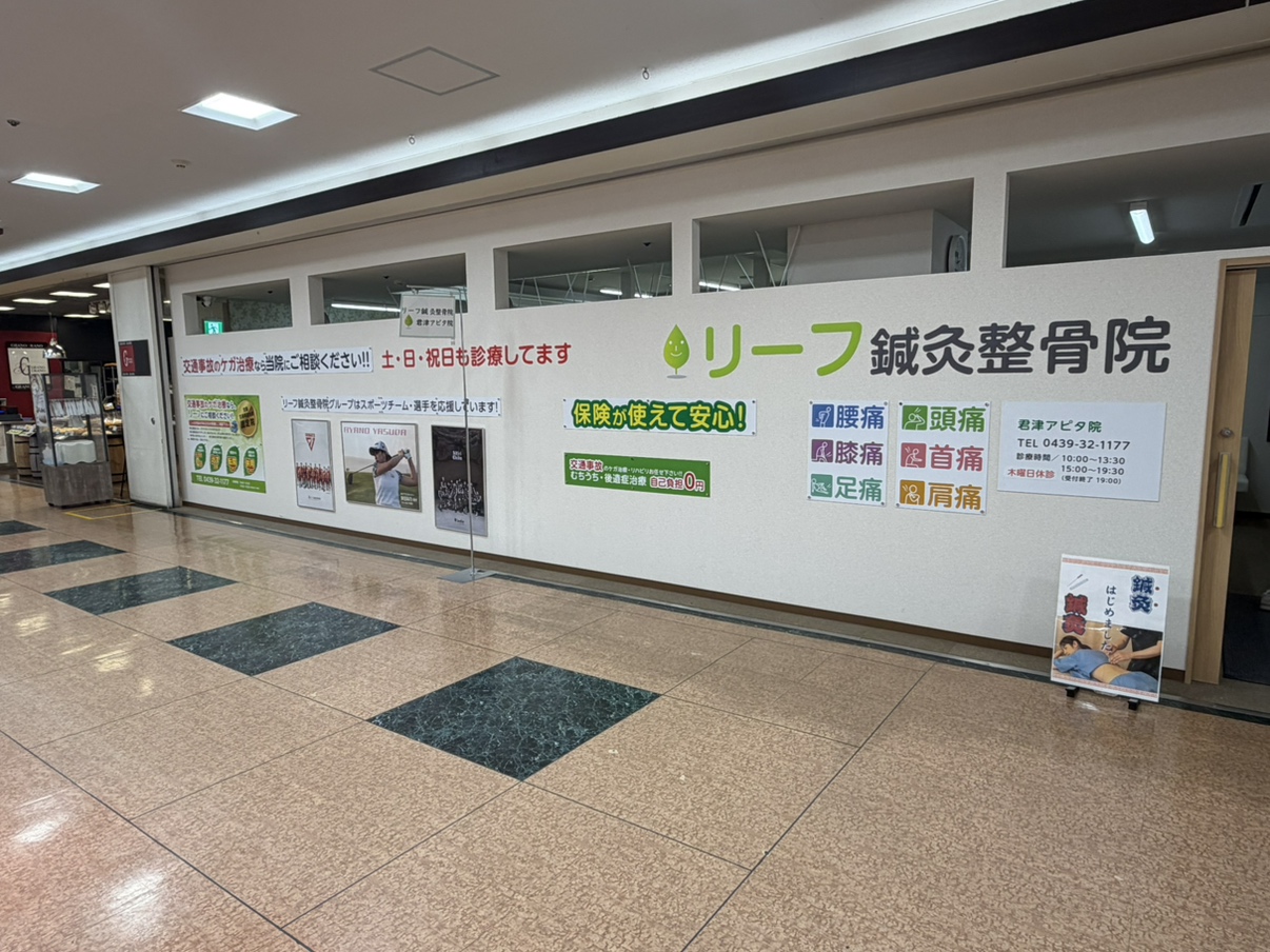 リーフ鍼灸整骨院 君津アピタ院 外観